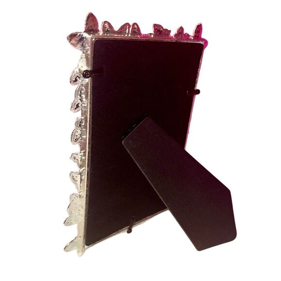 Juicy Couture Home Pink & Silver Butterfly Tabletop Photo Picture Frame 4โ x 6โ - Picture 6 of 7